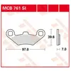 TRW Plaquettes de frein, et mâchoires moto, MCB761SI Sinter offroad