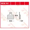 Kit de plaquettes de frein, frein à disque Organic Allround MCB767 TRW MCB767