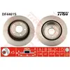 Disque de frein TRW DF4461S arrière, ventilé, à haute teneur en carbone, 1 pièce