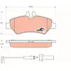 Kit de plaquettes de frein, frein à disque COTEC GDB1697 TRW GDB1697