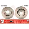 Disque de frein TRW DF4763S avant, ventilé, à haute teneur en carbone, 1 pièce