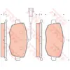 Kit de plaquettes de frein, frein à disque COTEC GDB1706 TRW GDB1706