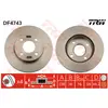 TRW Disques de frein pour NISSAN: Micra (Ref: DF4743)