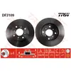 TRW Disques de frein pour HONDA: Prelude, Accord (Ref: DF3109)