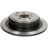 Disque de frein TRW DF2715 arrière, plein, 1 pièce