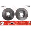 Jeu de 2 disques de frein TRW DF2717 - Réf. 333641