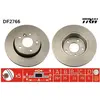 Disque de frein TRW DF2766 avant, ventilé, à haute teneur en carbone, 1 pièce
