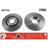 TRW Disques de frein pour CITROËN: Xantia & PEUGEOT: 406 (Ref: DF2796)