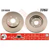 TRW Disques de frein pour TOYOTA: Auris, Corolla (Ref: DF4808)