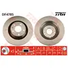 Disque de frein TRW DF4785 arrière, ventilé, 1 pièce