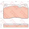 Kit de plaquettes de frein, frein à disque COTEC GDB1743 TRW GDB1743