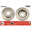 Jeu de 2 disques de frein TRW DF4028 - Réf. 1005092