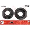 Jeu de 2 disques de frein TRW DF3165 - Réf. 1002751