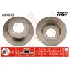 Jeu de 2 disques de frein TRW DF4075 - Réf. 1005115