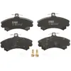 Kit de plaquettes de frein, frein à disque COTEC GDB1317 TRW GDB1317