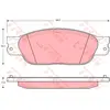 Kit de plaquettes de frein, frein à disque COTEC GDB1401 TRW GDB1401