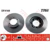 Jeu de 2 disques de frein TRW DF4168 - Réf. 600DF4168