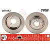 TRW Disques de frein pour BMW: Série 5, M5 (Ref: DF4143)