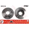 TRW Disques de frein pour TOYOTA: Hiace (Ref: DF4116)