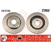 TRW Disques de frein pour JAGUAR: XJ, S-Type (Ref: DF4106)