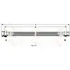Flexible de frein PHA135 TRW PHA135