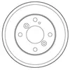 TRW Tambour de frein pour FORD: Fiesta (Ref: DB4553)