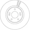 Disque de frein TRW DF6497S avant, ventilé, 1 pièce