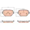 Kit de plaquettes de frein, frein à disque GDB2191 TRW GDB2191