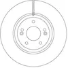 TRW Disques de frein pour HYUNDAI: ix55 (Ref: DF6545S)