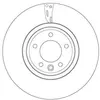Disque de frein DF6958S TRW DF6958S