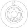 Disque de frein TRW DF6956S arrière, ventilé, 1 pièce