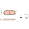 Kit de plaquettes de frein, frein à disque GDB2142 TRW GDB2142