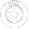 Disque de frein TRW DF6789 arrière, ventilé, 1 pièce