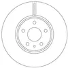 TRW Disques de frein pour FORD: Mondeo (Ref: DF6811)
