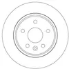 Jeu de 2 disques de frein TRW DF6846 - Réf. 1344240