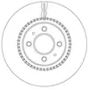 TRW Disques de frein pour KIA: Rio (Ref: DF6904)