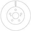 Disque de frein TRW DF6734