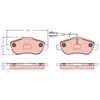 TRW Plaquettes de frein X4 pour FIAT: 500, Panda (Ref: GDB2405)