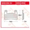 Trw Plaquettes De Frein Frittées Mcb850sv
