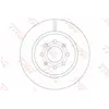 TRW Disques de frein pour SUZUKI: Swift (Ref: DF6135)