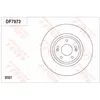 Jeu de 2 disques de frein TRW DF7973 - Réf. 1268886