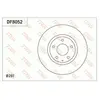 Disque de frein, ventil, Essieu avant TRW, par ex. pour Mazda