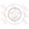 Jeu de 2 disques de frein TRW DF6353 - Réf. 1212124