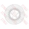 2x TRW Disque de frein VORNE pour LEXUS RX GYL1, GGL15, AGL10