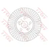 Jeu de 2 disques de frein TRW DF6234 - Réf. 1212097