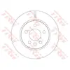 Disque de frein, ventil, Essieu avant TRW, par ex. pour VW