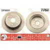 TRW Disques de frein pour LEXUS: IS, GS, RC (Ref: DF6691)