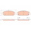 Kit de plaquettes de frein, frein à disque GDB4457 TRW GDB4457