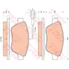 Kit de plaquettes de frein, frein à disque COTEC GDB1842 TRW GDB1842