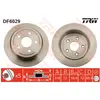 TRW Disques de frein pour JEEP: Wrangler (Ref: DF6029)